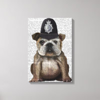 Policía de bulldog