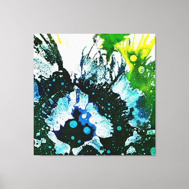 Lienzo Policromoptic #2C de Michael Moffa (Anverso)