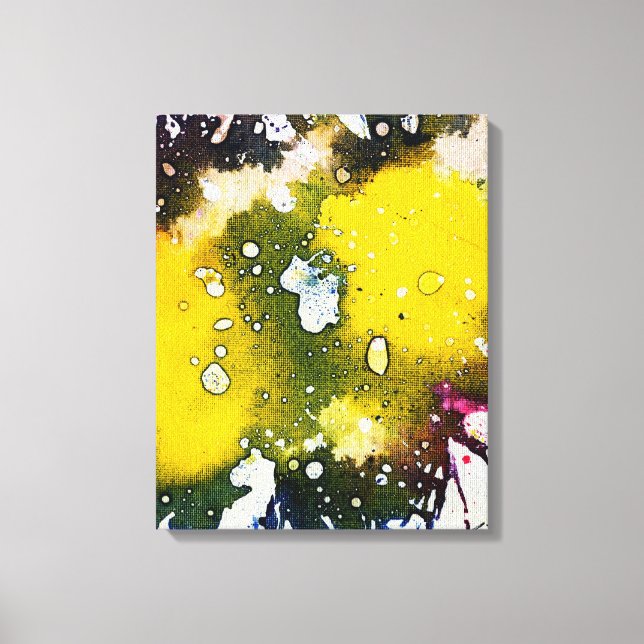 Lienzo Policromoptic #7 de Michael Moffa (Anverso)