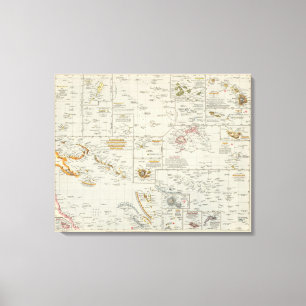 Lienzo Polinesia, Islas del Pacífico