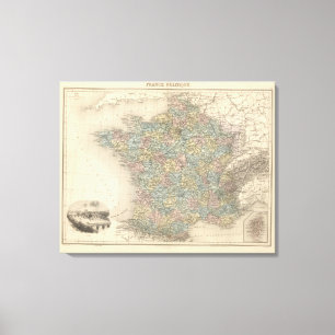 Lienzo Política de Francia