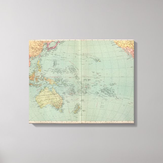 Lienzo Política de Oceanía 16465 (Anverso)