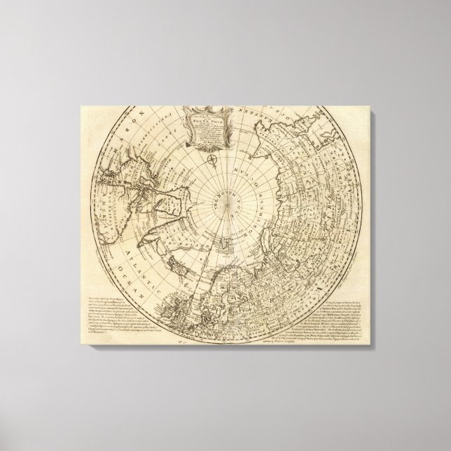 Lienzo Polo Norte (Anverso)