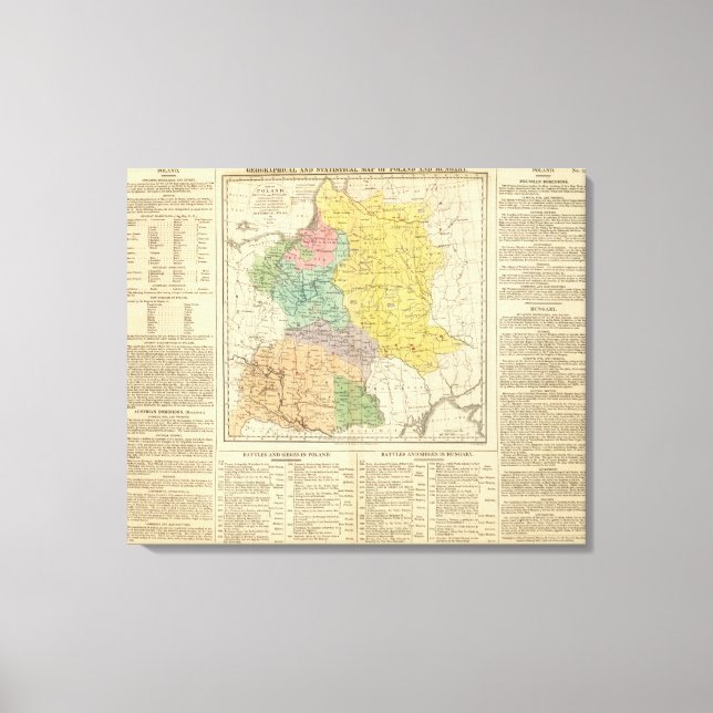 Lienzo Polonia, Prusia y Hungría (Anverso)