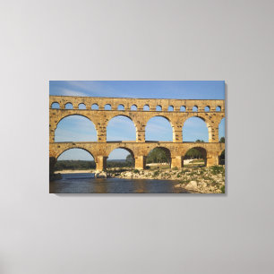 Lienzo Pont du Gard, Gard, Languedoc Rosellón, Francia