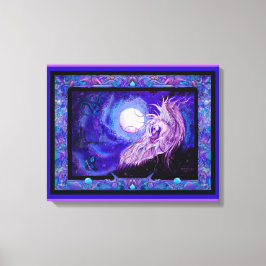 Lienzo Pony Equine Equus Equestrian Purple