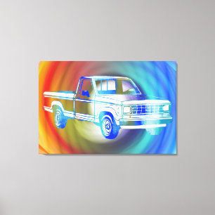 Lienzo Pop Art Classic Car