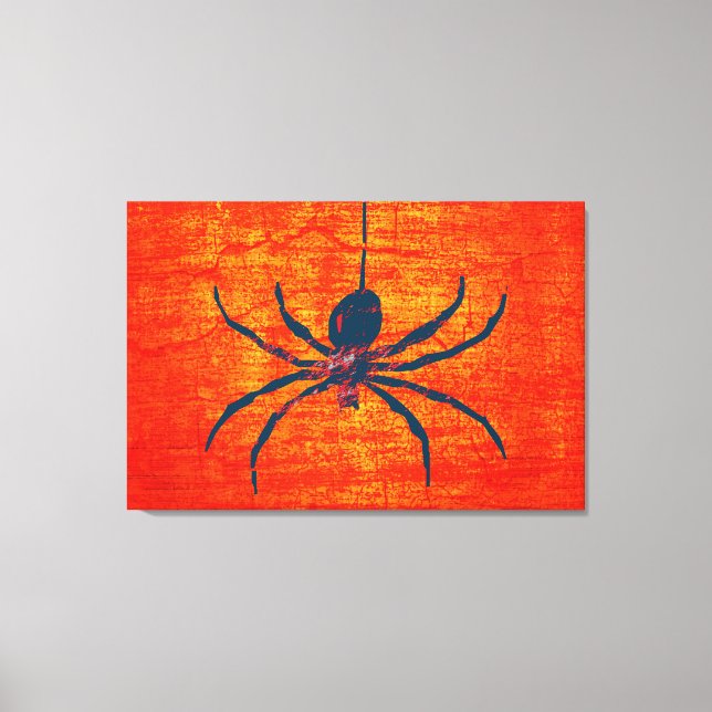 Lienzo Pop Art Spider (Anverso)