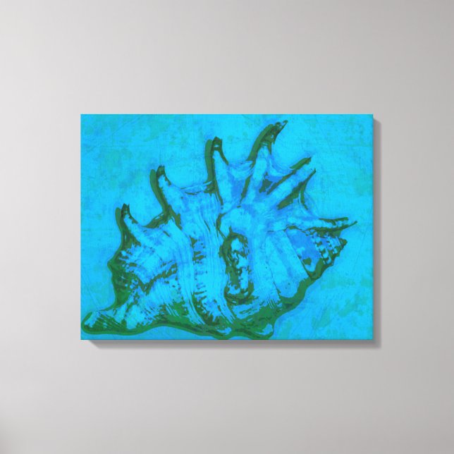 Lienzo Pop Conch (Anverso)