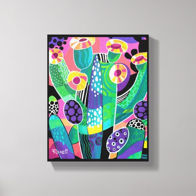 Lienzo Pop de Praga (Anverso)