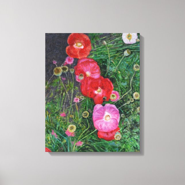 Lienzo Poppies 2009 (Anverso)