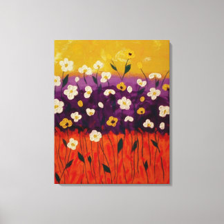 Lienzo "Poppies abstractos 2" de Linda Powell~Canvas