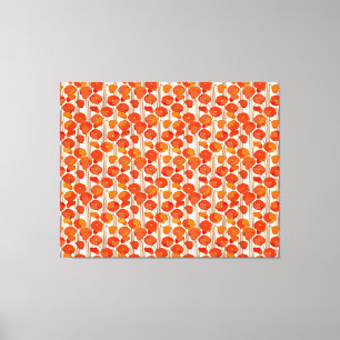 Lienzo Poppies Art Nouveau