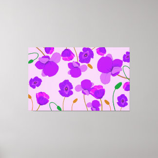 Lienzo Poppy (Papaver somniferum) Lilac