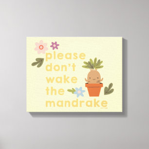 Lienzo Por favor, no despierte el manjar