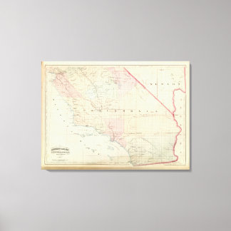 Lienzo Porción sur de California y Nevada