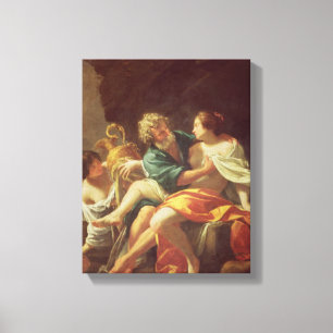 Lienzo Porción y sus hijas, c.1630 (aceite en lona)