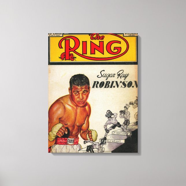 Lienzo Portada 2 de la revista Ring (Anverso)