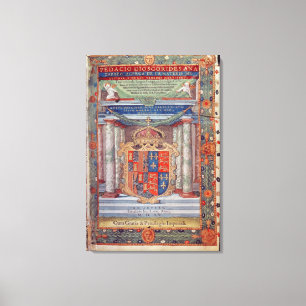 Lienzo Portada de Dioscoridas