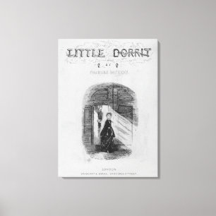 Lienzo Portada de 'Little Dorrit' de Charles