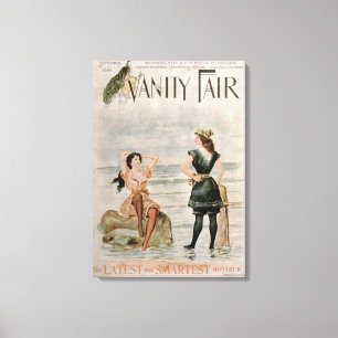 Lienzo Portada de "Vanity Fair", septiembre de 1896 (colo