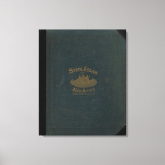 Lienzo Portada del Atlas New Jersey