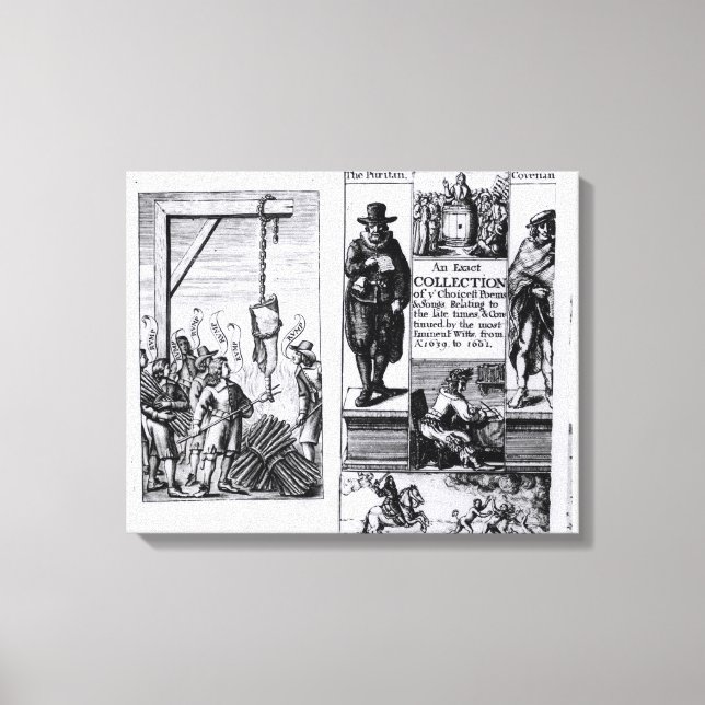 Lienzo Portada para 'Una colección exacta de (Anverso)