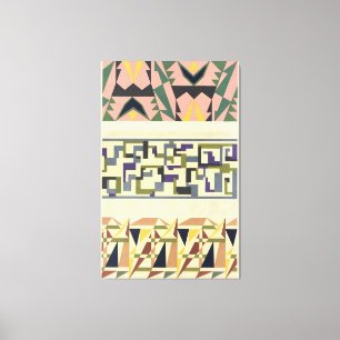 Lienzo Portafolio de Patrones Abstractos Pl.18