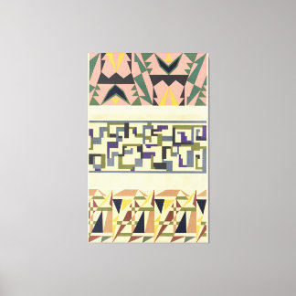 Lienzo Portafolio de Patrones Abstractos Pl.18