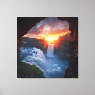 Lienzo Portal a la Fotografía de Paisaje Salvaje - Aventu