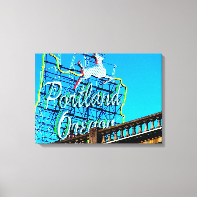 Lienzo PORTLAND, OREGON Canvas Print (Anverso)