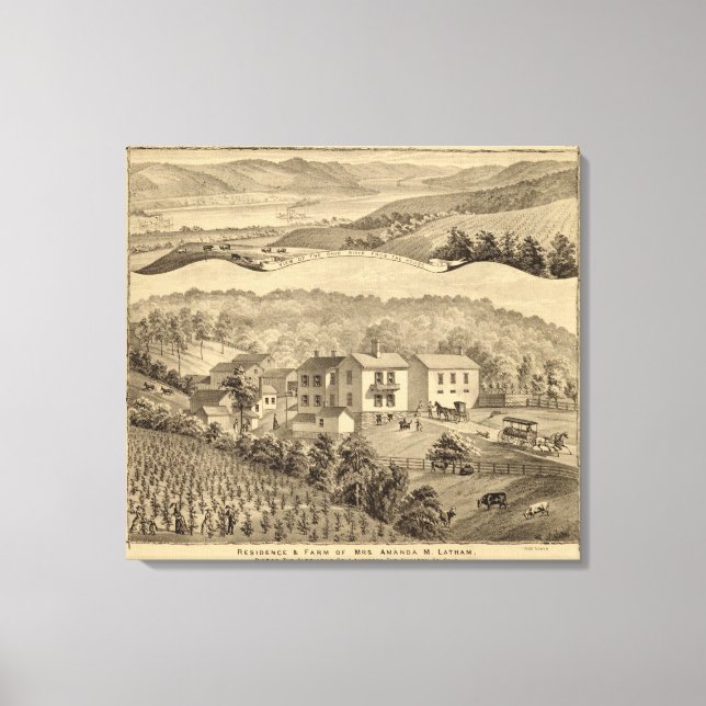 Lienzo Portsmouth, Ohio (Anverso)