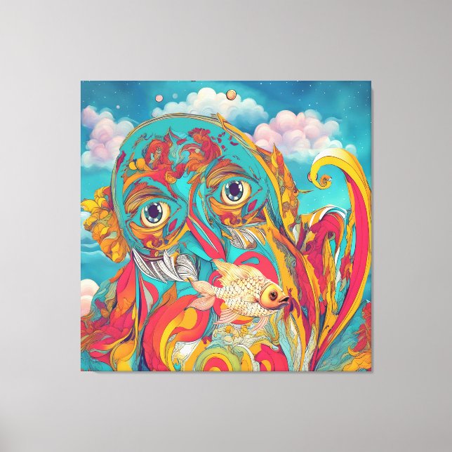 Lienzo Poseidón (Anverso)