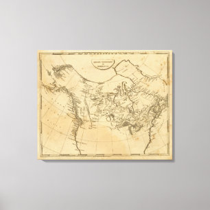 Lienzo Posesiones británicas en América