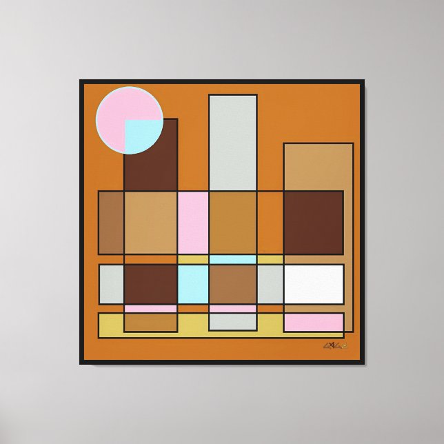 Lienzo Positioned Near the Middle (Anverso)