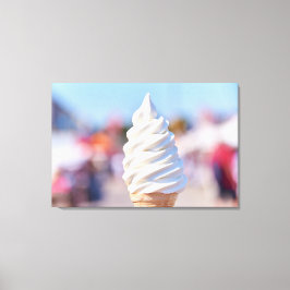 Lienzo Poste de helados de servicio suave