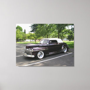 Lienzo Poster 1947 del convertible de Mercury