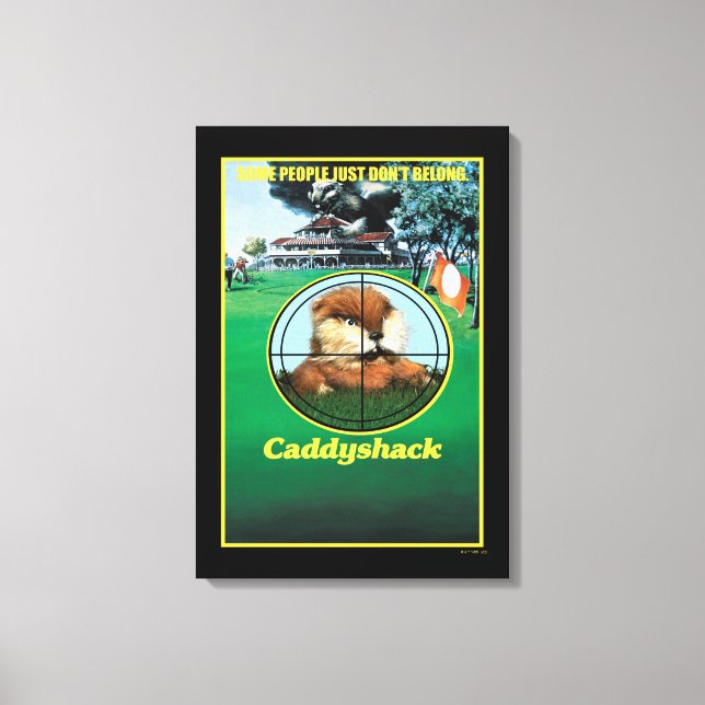 Lienzo Poster Caddyshack (Anverso)