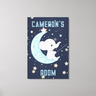 Lienzo Poster de 4 estrellas sobre la pesca de elefante b