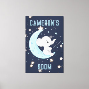 Lienzo Poster de 4 estrellas sobre la pesca de elefante b