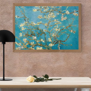 Lienzo Póster de Almendro en Flor de Van Gogh (1890) 