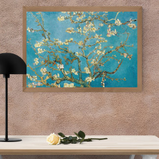 Lienzo Póster de Almendro en Flor de Van Gogh (1890)