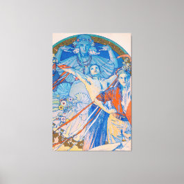 Lienzo Poster de Alphonse Mucha en el Festival Sokol (192
