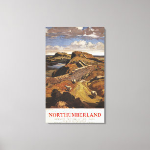 Lienzo Poster de British Rail de la pared y de las ovejas