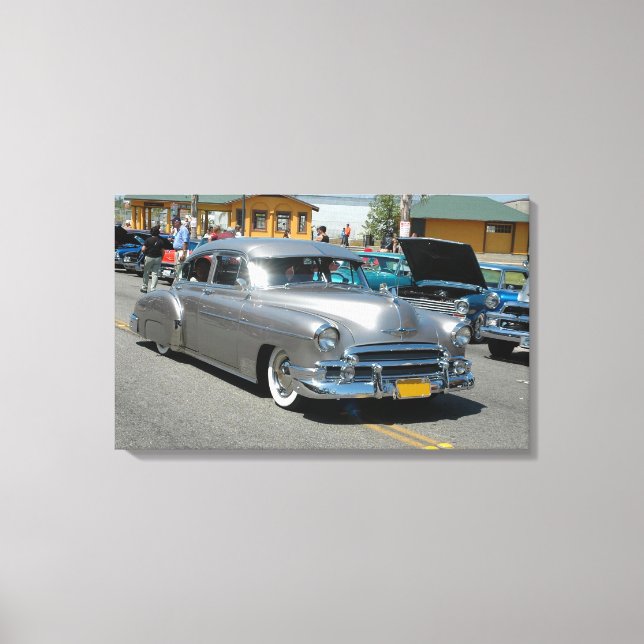 Lienzo poster de Chevrolet Fleetline 1950 (Anverso)