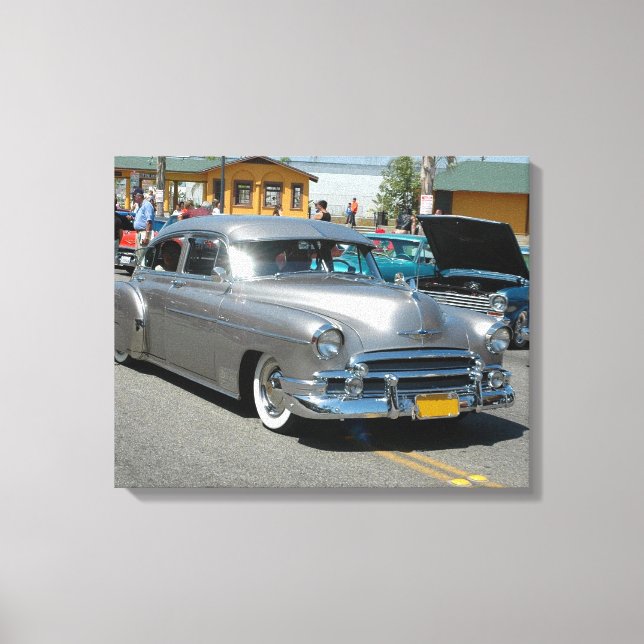 Lienzo poster de Chevrolet Fleetline 1950 (Anverso)
