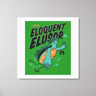 Lienzo Poster de la liberación de Elusor en tela envuelta