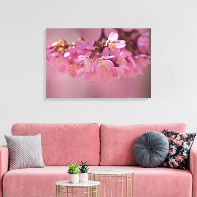 Lienzo Poster de Primavera de 2012 con flores de cerezo (Insitu (Sala de estar))