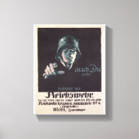 Poster de propaganda del ejército de Reich