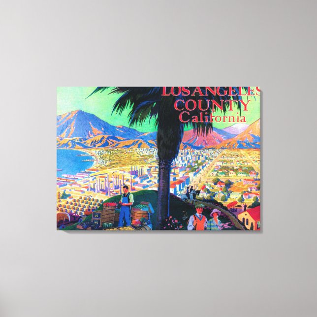 Lienzo Poster de turismo nº 1 (Anverso)